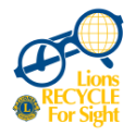 Lions Recycle for Sight